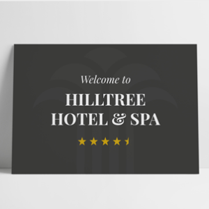 Printed Aluminium Signs