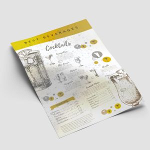 Printed Restaurant Menus