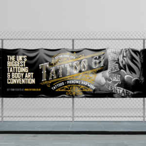 Printed PVC Fence Signs